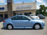 Sky Blue Metallic Subaru Legacy in 2010