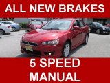 2009 Rally Red Pearl Mitsubishi Lancer ES #95426575