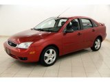 2005 Ford Focus ZX4 S Sedan Front 3/4 View