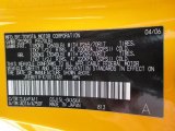 2007 FJ Cruiser Color Code for Sun Fusion - Color Code: 2JU