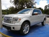 2014 Ingot Silver Ford F150 Lariat SuperCrew 4x4 #95426685