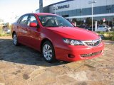 2009 Lightning Red Subaru Impreza 2.5i Sedan #949892