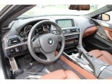 2014 BMW 6 Series 640i Gran Coupe Cinnamon Brown Interior