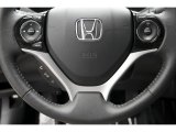 2014 Honda Civic EX-L Coupe Steering Wheel