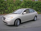 2008 Laguna Sand Metallic Hyundai Elantra GLS Sedan #9103281