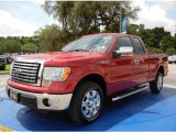 2010 Red Candy Metallic Ford F150 XLT SuperCab #95468771
