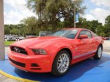 2014 Race Red Ford Mustang V6 Premium Coupe #95468761