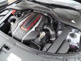 2015 Audi S8 quattro S 4.0 Liter FSI Turbocharged DOHC 32-Valve VVT V8 Engine
