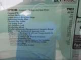 2014 Porsche Cayenne GTS Window Sticker