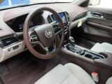 2014 Cadillac ATS 2.0L Turbo AWD Light Platinum/Brownstone Interior