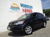 2010 Crystal Black Pearl Honda CR-V EX-L AWD #95511071