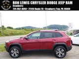 2014 Deep Cherry Red Crystal Pearl Jeep Cherokee Trailhawk 4x4 #95510568