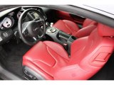 2012 Audi R8 5.2 FSI quattro Red Interior