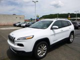 2014 Bright White Jeep Cherokee Limited 4x4 #95510822