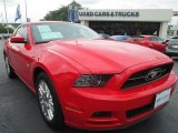 2014 Race Red Ford Mustang V6 Premium Coupe #95556667