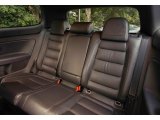 2009 Volkswagen GTI 2 Door Rear Seat