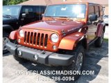 2014 Copperhead Pearl Jeep Wrangler Unlimited Rubicon 4x4 #95583524