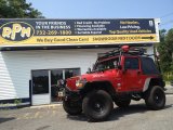 2000 Flame Red Jeep Wrangler Sport 4x4 #95583602