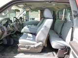 2015 Ford F350 Super Duty XL Super Cab 4x4 Chassis Steel Interior