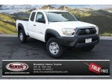 2014 Super White Toyota Tacoma Access Cab 4x4 #95608050