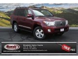 Salsa Red Pearl Toyota Land Cruiser in 2014