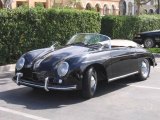 Black Porsche 356 in 1956