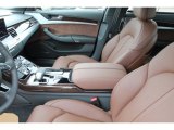 2015 Audi A8 3.0T quattro Nougat Brown Interior