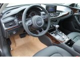 2015 Audi A6 2.0T Premium Plus Sedan Black Interior