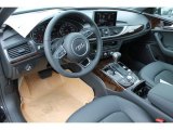 2015 Audi A6 3.0T Premium Plus quattro Sedan Black Interior