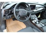 2015 Audi A8 L 4.0T quattro Black Interior