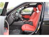 2014 BMW 3 Series 328i xDrive Sedan Coral Red/Black Interior