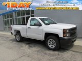 2014 Summit White Chevrolet Silverado 1500 WT Regular Cab 4x4 #95652564