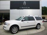 White Platinum Tri-Coat Lincoln Navigator in 2011