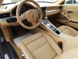 2012 Porsche 911 Carrera S Cabriolet Sand Beige Interior
