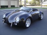 Black Porsche 356 in 1956