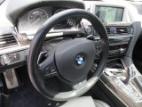 2013 BMW 6 Series 650i xDrive Gran Coupe Steering Wheel