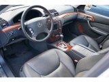 2001 Mercedes-Benz S 430 Sedan Charcoal Interior