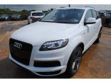 Glacier White Metallic Audi Q7 in 2015