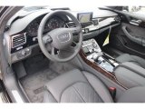 2015 Audi A8 L 3.0T quattro Black Interior