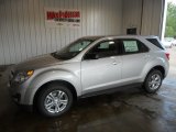 2015 Silver Ice Metallic Chevrolet Equinox LS #95734521