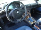 2001 BMW Z3 3.0i Roadster Topaz Interior