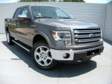 2014 Sterling Grey Ford F150 Lariat SuperCrew 4x4 #95734243