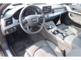 2015 Audi A8 3.0T quattro Black Interior