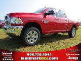 2014 Flame Red Ram 2500 Big Horn Crew Cab 4x4 #95734106