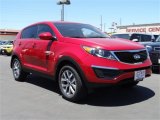 2014 Signal Red Kia Sportage LX #95734225