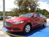 2014 Ruby Red Ford Fusion S #95734013