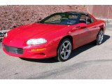 2001 Bright Rally Red Chevrolet Camaro Coupe #9558045