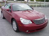 2009 Inferno Red Crystal Pearl Chrysler Sebring Touring Convertible #9549378