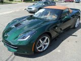 2014 Chevrolet Corvette Lime Rock Green Metallic