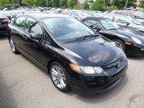 2008 Nighthawk Black Pearl Honda Civic Si Sedan #95801092